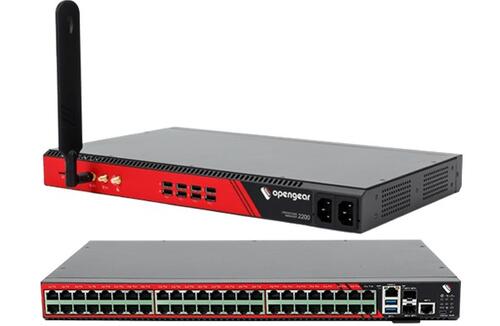 48 selectable serial ports, x86 4-core CPU, 8G RAM, 64G SSD, 10GbE SFP+,  Docker Support, TPM 2.0, 4G LTE-A Pro Global, Dual AC