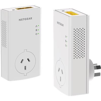 Homeplug Powerline Networking Set, with power plug pass-through