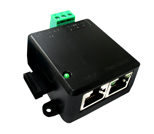 PoE Injector, 5Gig Ethernet, PoE+, 30W, DC and Terminal Power Input