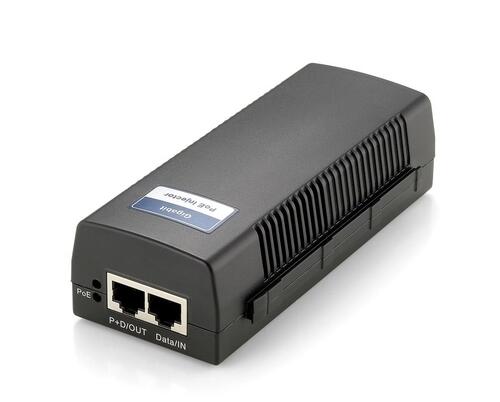 PoE Injector, Gigabit Ethernet, 802.3af, 15.4W