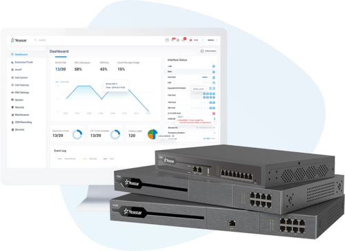 Enterprise Plan Feature Subscription for P520 PBX System, 1 year