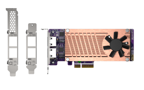PCIe card to add M.2 SSD Slots and 2.5GbE Ethernet Ports