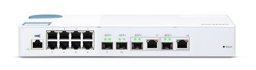 10Gb Ethernet Switch, 8x 1Gbps, 2x 10G SFP+/NBASE-T Combo, 2x 10G SFP+