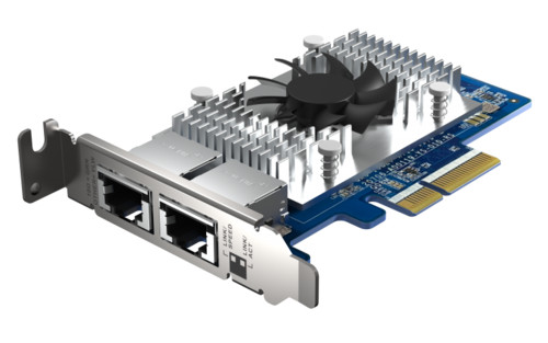 Dual-port 10 Gigabit Network Expansion Card, Intel X710, PCIe Gen3 x4