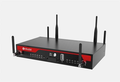 Industrial Dual-Modem Cellular Router, with VPN and VoIP support