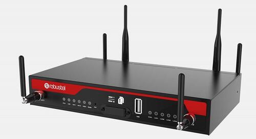 R2000-E4L2 Enterprise LTE Router with VPN and VoIP support