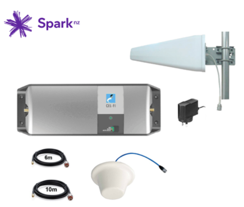 GO Spark Building Extender Kit, Wideband LPDA and Ceiling Dome Antenna