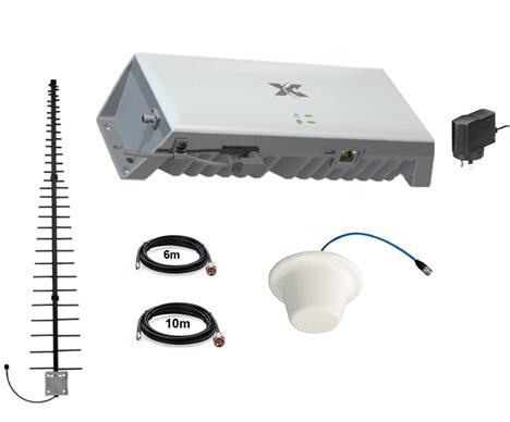 Go G41 Signal Booster for Vodafone with LPDA and Ceiling Antennas