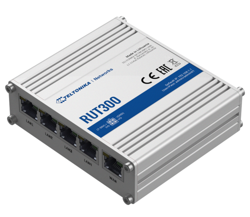 Ethernet / UFB Router, 5x Ethernet, I/O, Rugged Industrial Chassis, with 12mth RMS
