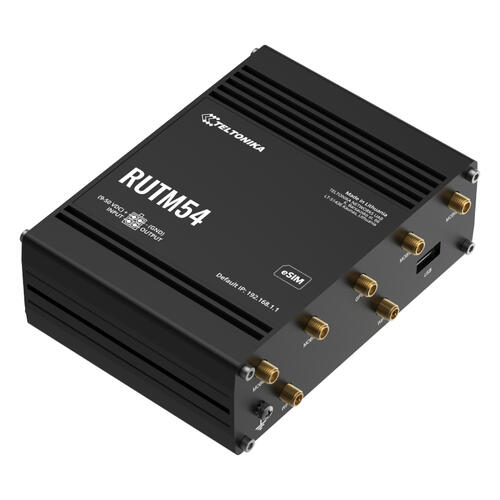 Industrial Cellular 5G Wi-Fi Gigabit Router with Dual SIM, Dual Radio plus eSIM
