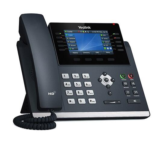 IP Phone, Dual GigE, Backlit Colour LCD, PoE