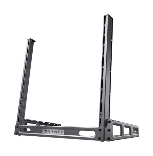 19 inch, 10U desktop lightweight aluminium rack