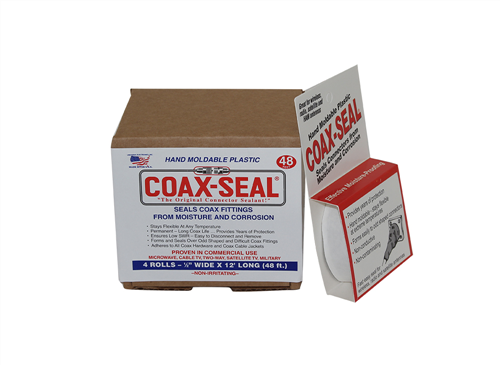 Coax-Seal Hand Moldable Weatherproofing Tape (4 Pack)