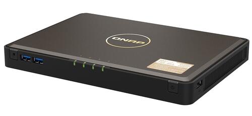 Quad-core 4-bay M.2 NVMe SSD NASbook