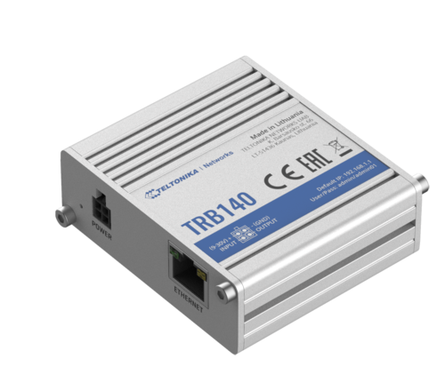 Industrial Cat 4 LTE to Ethernet Gateway, with 12mth RMS