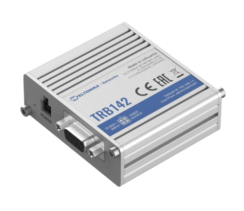 Industrial Cat 1 LTE to RS232 Serial Gateway