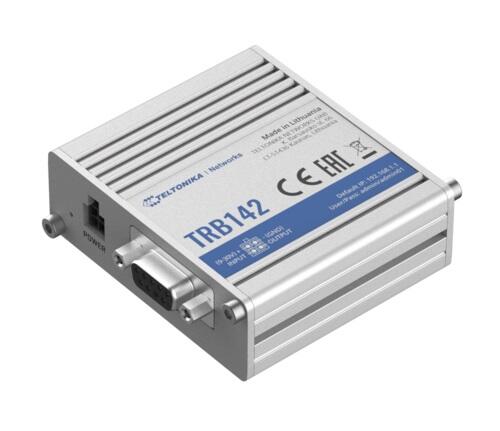 Industrial Cat 1 LTE to RS232 Serial Gateway, with 12mth RMS