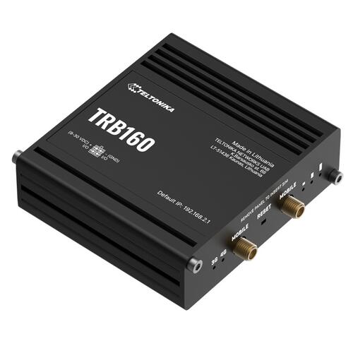 Industrial Gigabit Ethernet to 4G LTE Cat 6 IoT gateway