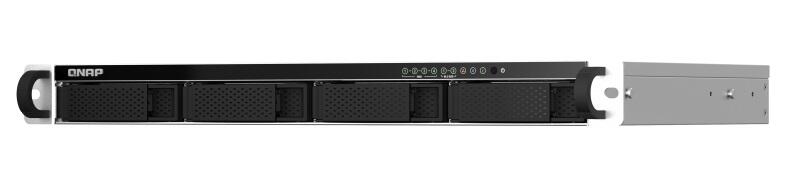 4-Bay (short-depth) Rackmount NAS, Intel Quad-Core CPU, 4GB RAM