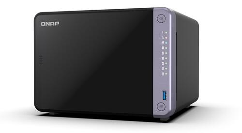 6-Bay NAS, Quad Core 2GHz CPU, 4GB RAM, 2x 10GbE SFP+, 2x 2.5GbE