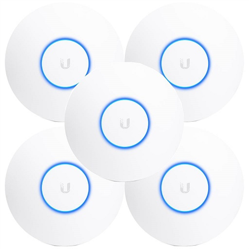 5-pack of UAP-AC-HD 802.11ac 4x4 MU-MIMO WAVE 2 Access Points