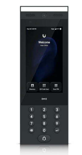 UniFi G3 Access Intercom with Camera and Keypad