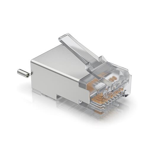 RJ45 Connector SHD, Designed for UISP Ethernet cables, 100 piece pack