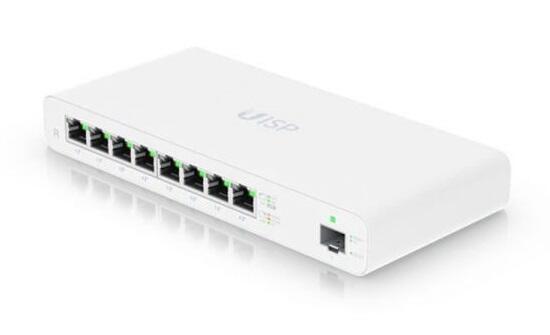 UISP Router, 8x GbE RJ45 ports, 1x 1G SFP port