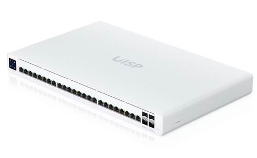 UISP Switch Pro 24-port, 24 x GbE , 16 x 27V PoE, 4 x SFP+, 220W