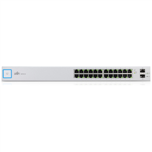 UniFi Switch 24 Gigabit Ethernet Ports, 2 SFP Ports