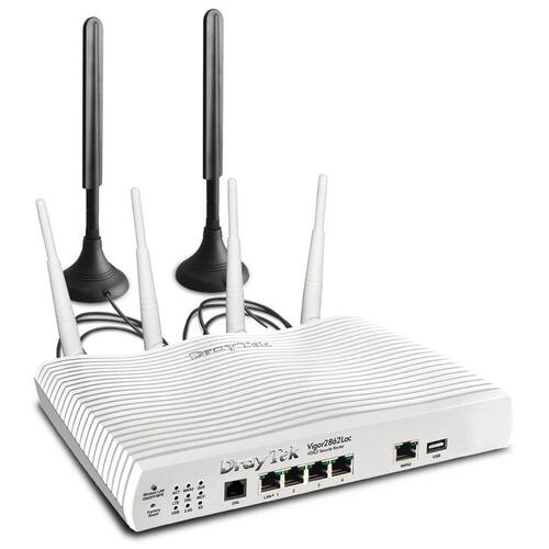 Triple WAN Router, LTE, ADSL/VDSL, UFB, 5x Gig LAN, 802.11ac WiFi