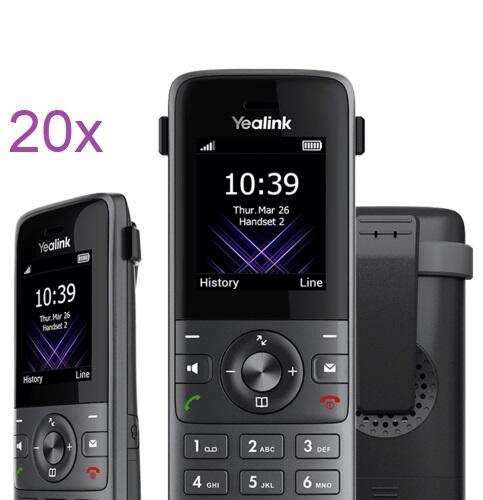 20 pack of Cordless phones for W7x IP DECT System