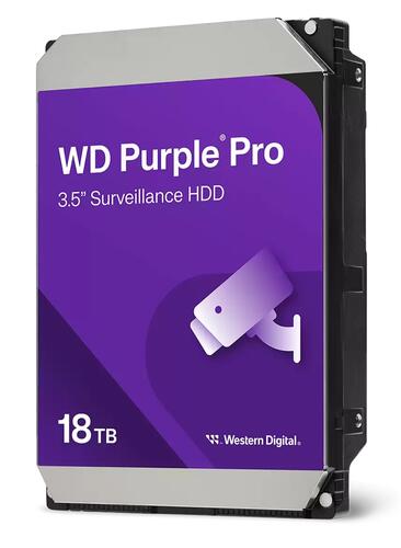 Purple Pro Surveillance Hard Drive, 18TB