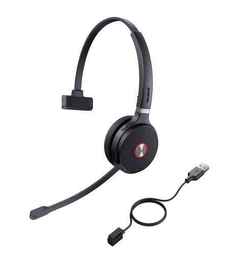 WH62 Mono Teams Wireless DECT Headset, with Charging Cable