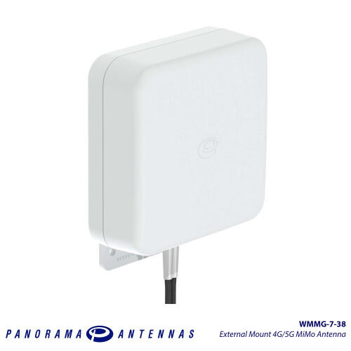 3G/4G/5G Directional MiMo Wall / Mast Antenna, with twin 5m Cable, SMA