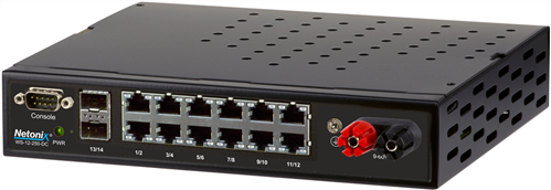 12-Port POE Manged Switch with 2 SFP Ports, 250W, Passive PoE