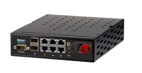 8-Port POE Manged Switch, with 2 SFP Ports, DC Powered