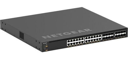 AV Line 40-Port 10G PoE++ Managed Switch, 24x 10G PoE++, 8x 10G SFP+, 8x 25G SFP28 Ports