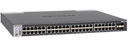 AV Line 48-Port 10G Managed Switch with 48x 10G Ethernet, 4x 10G SFP+ Ports (Shared)