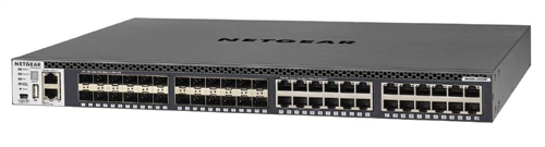 48-Port Fully Managed Stackable Layer 3 Switch (48 x 10G ports: 24 x 10GBASE-T & 24 x SFP+)
