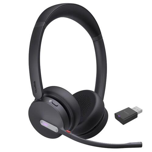 Stereo Hybrid Wireless DECT and Bluetooth Headset, Teams/UC