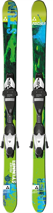 Fischer Stunner Jr. Rail Kids Ski +FJ4 AC Binding