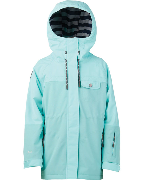 Rojo Wren Girls Jacket Aruba Blue