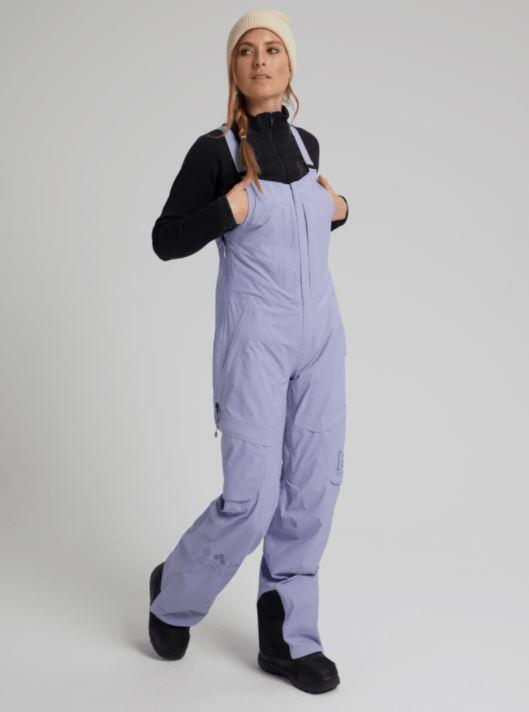 Burton AK Gore 2L Kimmy Wmns Bib Pant - Foxglove Violet