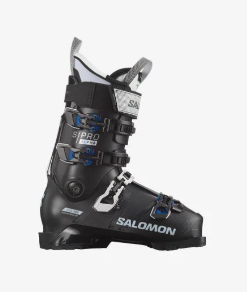 Salomon S/Pro Alpha 120 EL Ski Boot - Black/Race White
