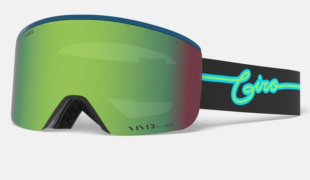 Giro Axis Goggle - Blue Neon Lights/ Viv Emerald+ Viv Infrared