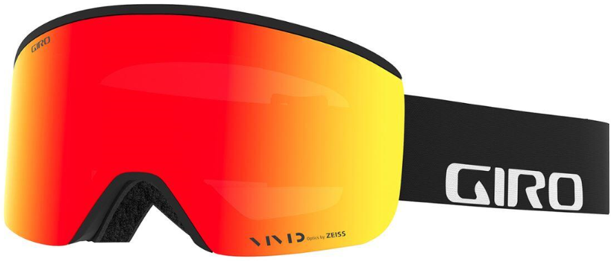 Giro Axis Goggle - Black Wordmark/ Viv Ember + Viv Infrared