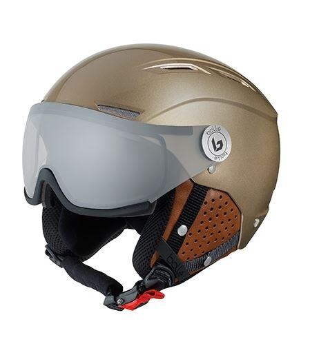Bolle Backline Visor Premium Helmet - Shiny Gold Cognac