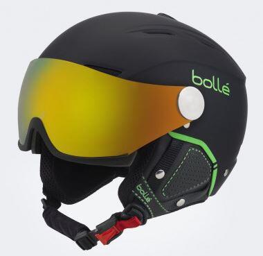 Bolle Backline Visor Premium Helmet - Soft Black Green