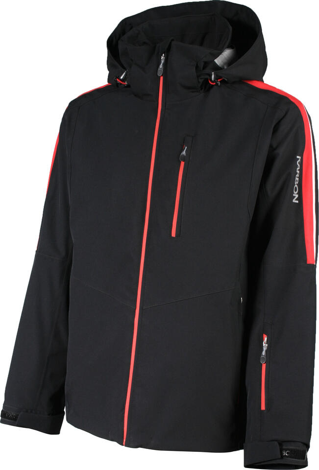 Karbon Beryllium Jacket - Black/Red/Glacier